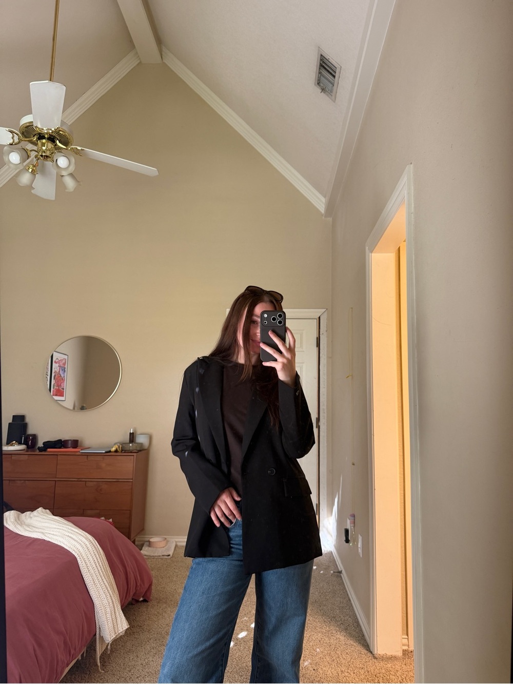 Classic Black Blazer Jacket